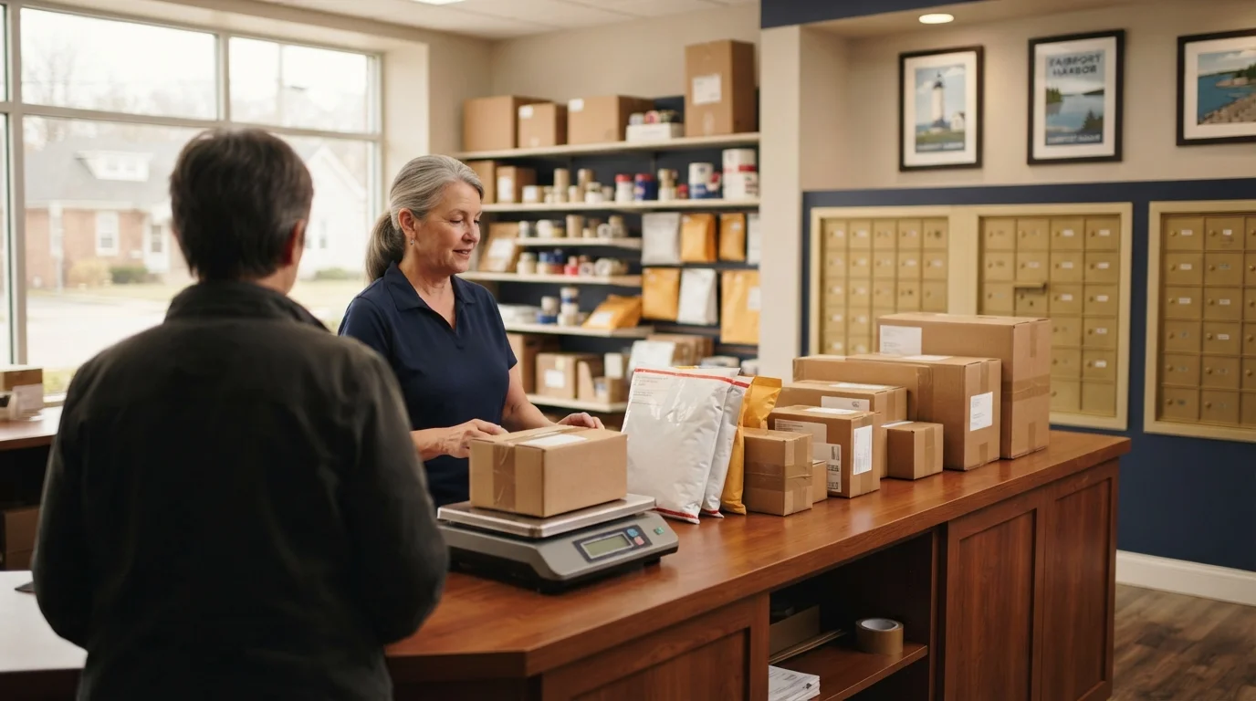 Mailbox Plus shipping service for Fairport Harbor customers
