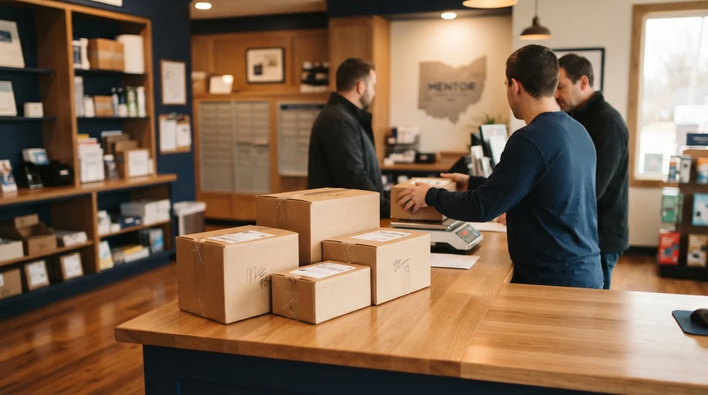Mailbox Plus shipping service for Mentor customers