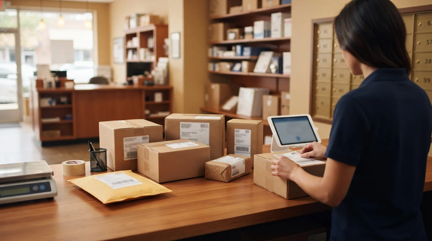 Mailbox Plus shipping service for Kirtland customers
